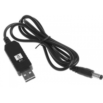 Кабель живлення USB to DC 5.5x2.1mm 12V 1.0m XoKo (XK-DC512) Вінниця - фото 1