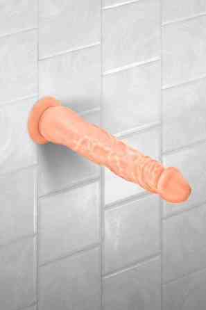 Фаллоимитатор Real Body - Real Justin Flesh, TPE, диаметр 4,2см Sex Aura Киев