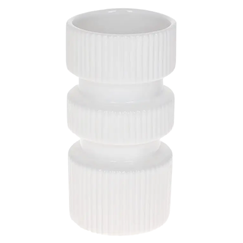 Ваза кераміка 27см білий глянець БОНА ДИ Житомир - изображение 1