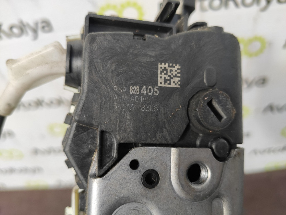 Замок бокових дверей 6 pin правий Citroen Berlingo 2008-2018 (PSA828405) Ковель - изображение 3