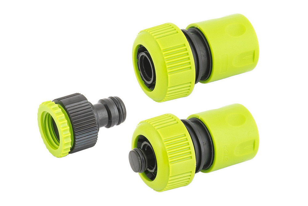 MASTERTOOL Набір для поливу MASTERTOOL 3 шт (адаптер ½" ВР-¾" ВР/конектор ¾"/конектор ¾" STOP) Киев - изображение 9