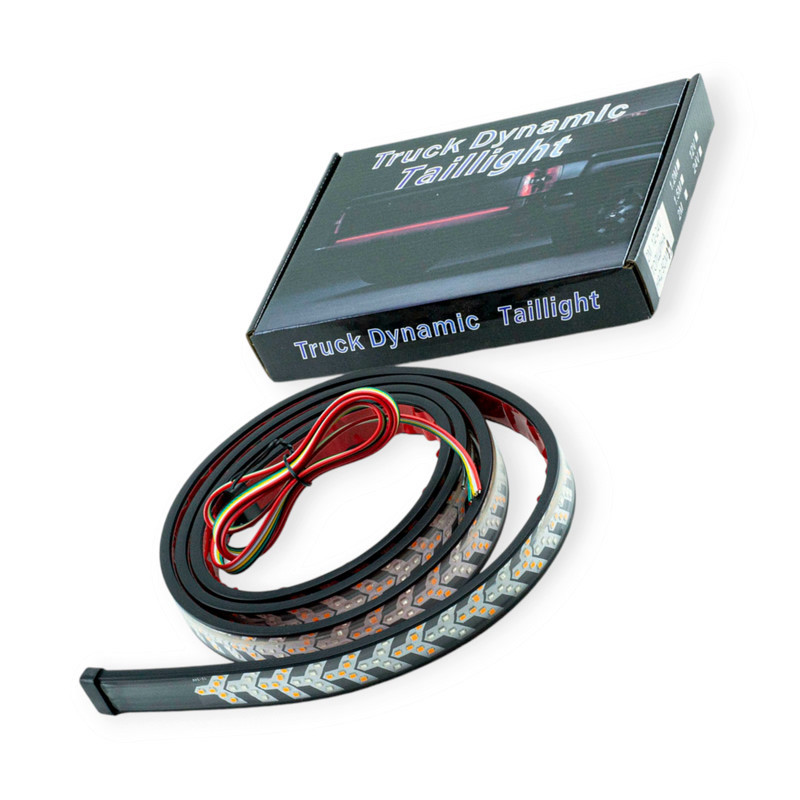 Лента гибкий стоп 2м 12-24V красный желтый светодиодная Мукачево - изображение 1