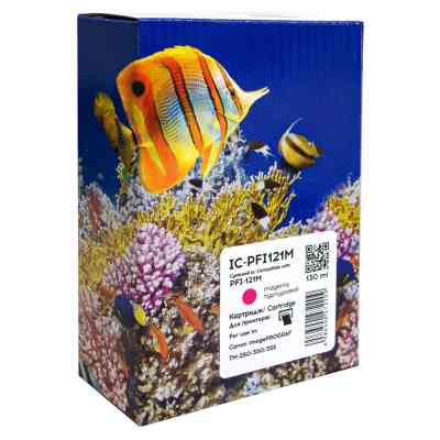 Картридж Barva Canon PFI-121M (6267C001) 130 мл, Magenta (IC-PFI121M) Вінниця
