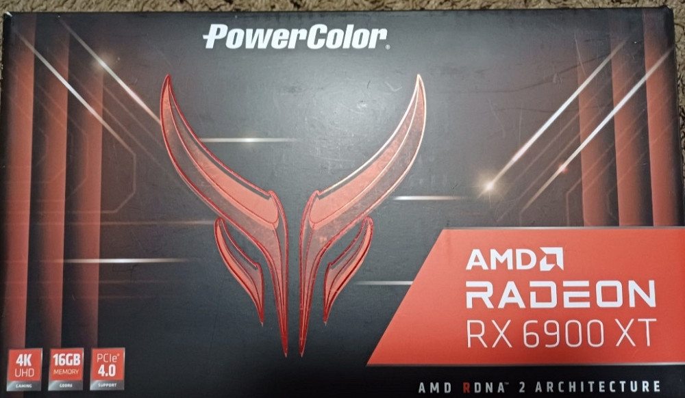 Видеокарта RX 6900XT Power Color Red Devil Киев - изображение 1
