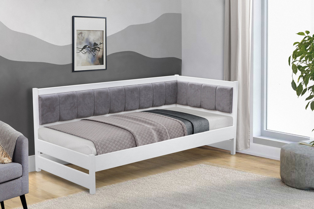 Ліжко Лілі  900*2000, білий (ліве "Г") Киев - изображение 5