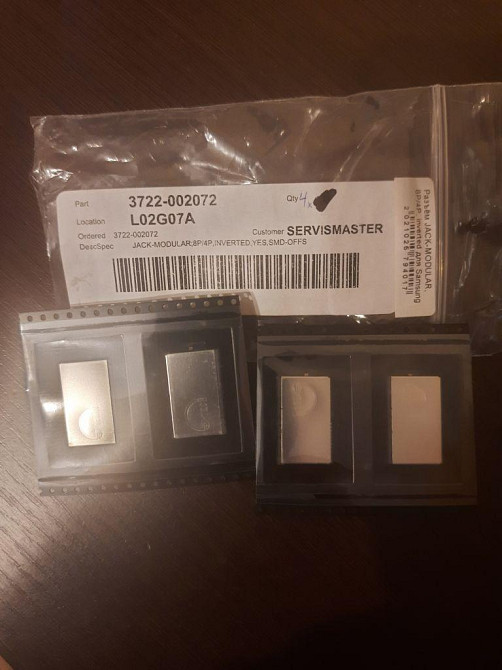 Роз'єм jack-modular inverted 8P/4P для SAMSUNG Дніпро - фото 1