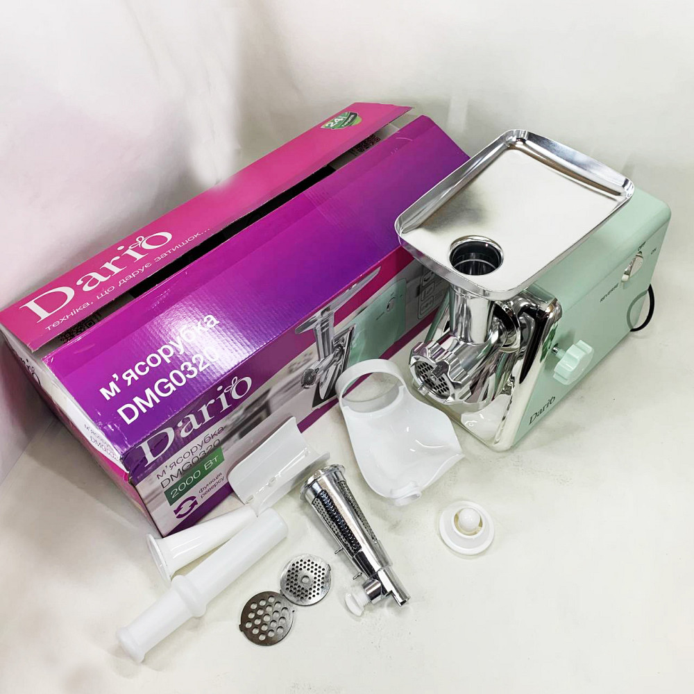 Электромясорубки с металлическими шестернями, Мясорубка с реверсом мощная многофункциональная мясорубка GV-10 Львов - изображение 6