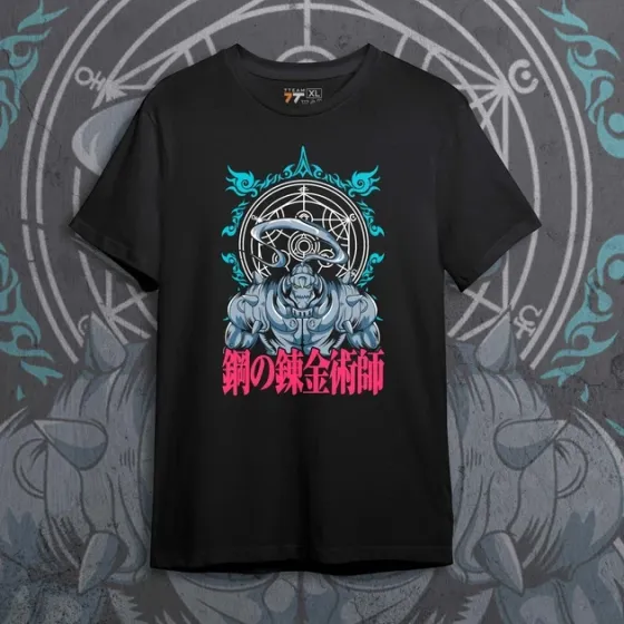 Футболка для підлітка хлопчика з принтом Full Metal Alchemi140t Розмір 160 Anime10143 Дніпро