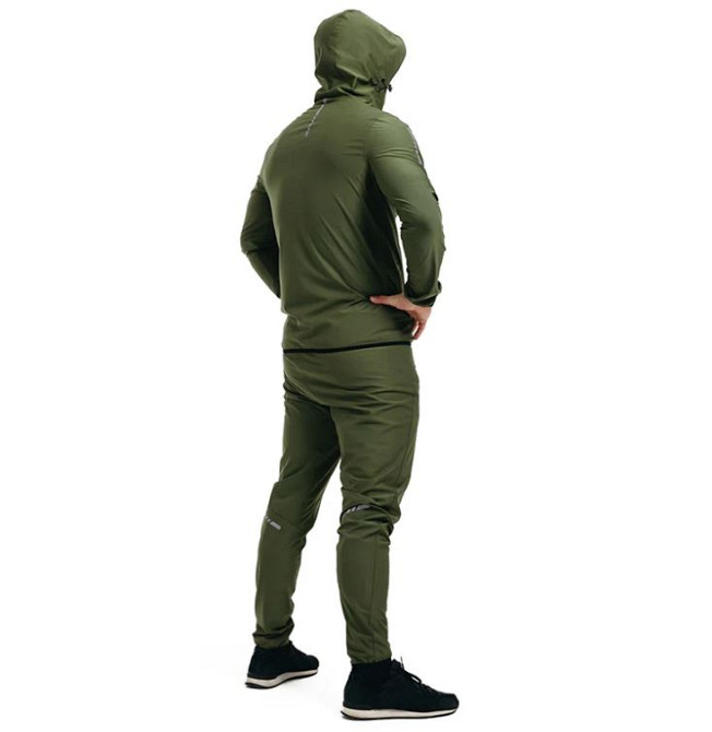 Костюм для схуднення з капюшоном RDX H2 Green 2XL Каменское - изображение 3