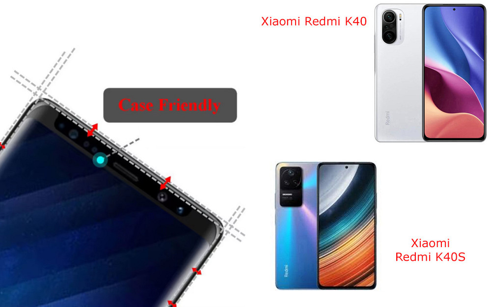 Защитное стекло HyperGlass Pro для Xiaomi Redmi K40, Redmi K40S – максимальная чувствительность и защита Киев - изображение 4