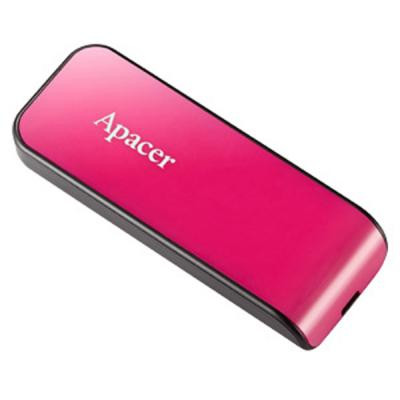 USB флеш накопитель Apacer 32GB AH334 pink USB 2.0 (AP32GAH334P-1) Винница - изображение 2