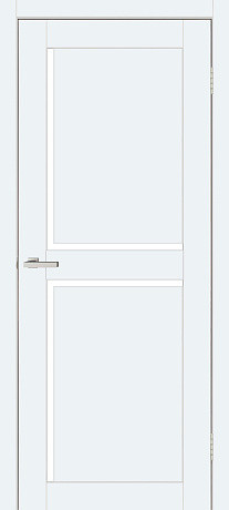 Межкомнатные двери Омис Doors Смарт С 101 G Эмалит белый 600х2000 мм Киев - изображение 1