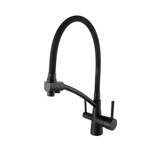 Змішувач для кухні під осмос Globus Lux LAZER GLLR-0700-10-BB Луцк