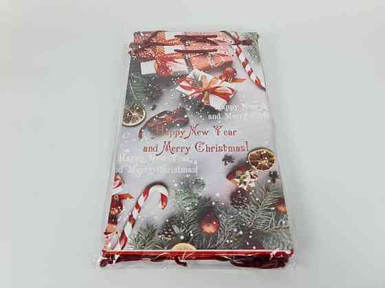 Большой бумажные пакет вертикальный 25/37/8 новогодний -001 (12 шт) Харьков