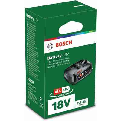 Аккумулятор к электроинструменту Bosch PBA, 18V, 2.5Ah, 0.3кг (1.600.A00.5B0) Винница
