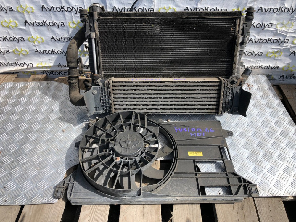 Радіатор охолодження двигуна Ford Fusion 1.6 CDTI 2006-2012 Ковель - фото 1