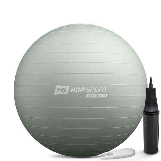 Фітбол Hop-Sport 65см шавлієвий + насос Київ