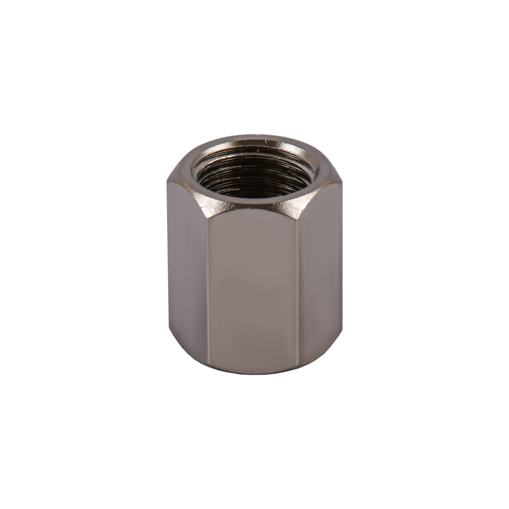 Муфта 1/4″ВВ никелированная восьмигранная NM111O OPTIMUM Киев - изображение 2