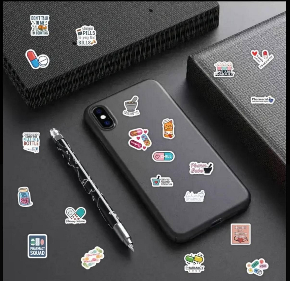 Набір веселих наліпок для аптекаря, 50 шт Київ - фото 6