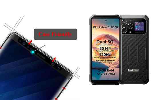 Захисне скло HyperGlass Pro для Blackview BL8000 – максимальна чутливість та захист Київ