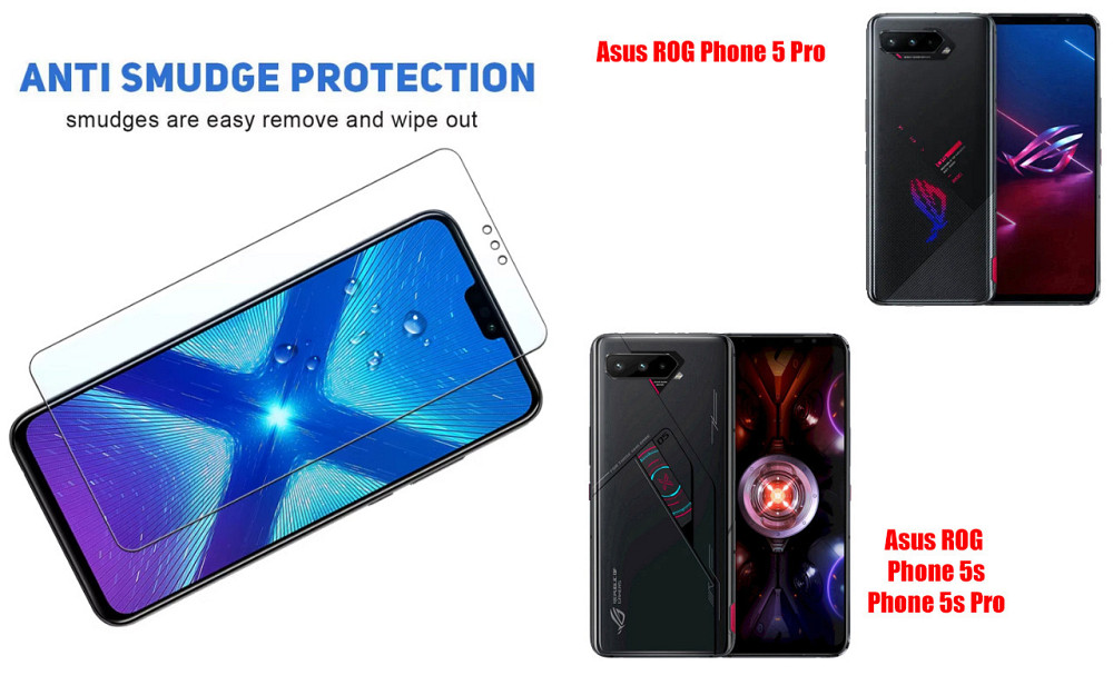Защитное стекло NeoGlass для Asus ROG Phone 5 Pro, Phone 5s, Phone 5s Pro – ультрапрозрачное и устойчивое Киев - изображение 3