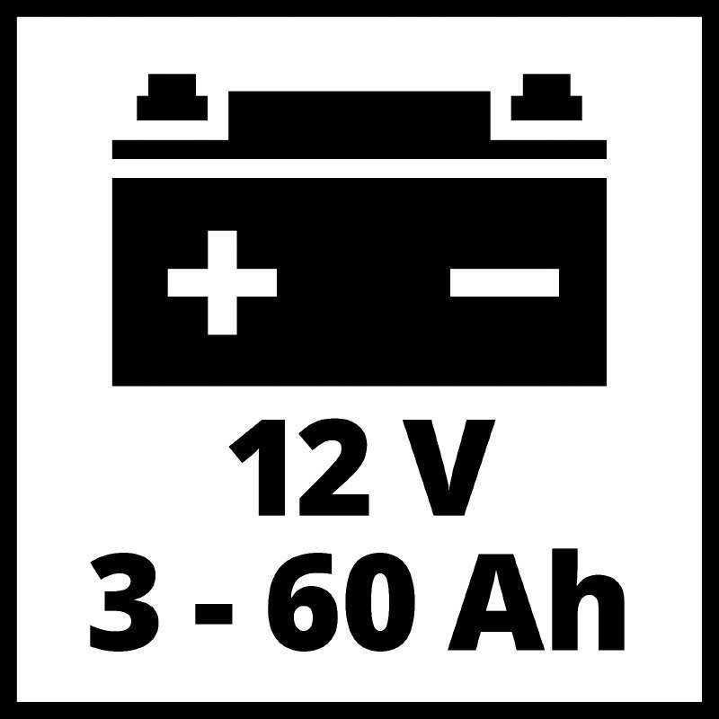 Автомобильное зарядное устройство для аккумулятора Einhell CE-BC 2 M : 12V, 3-60 Ah (1002215) Киев - изображение 5