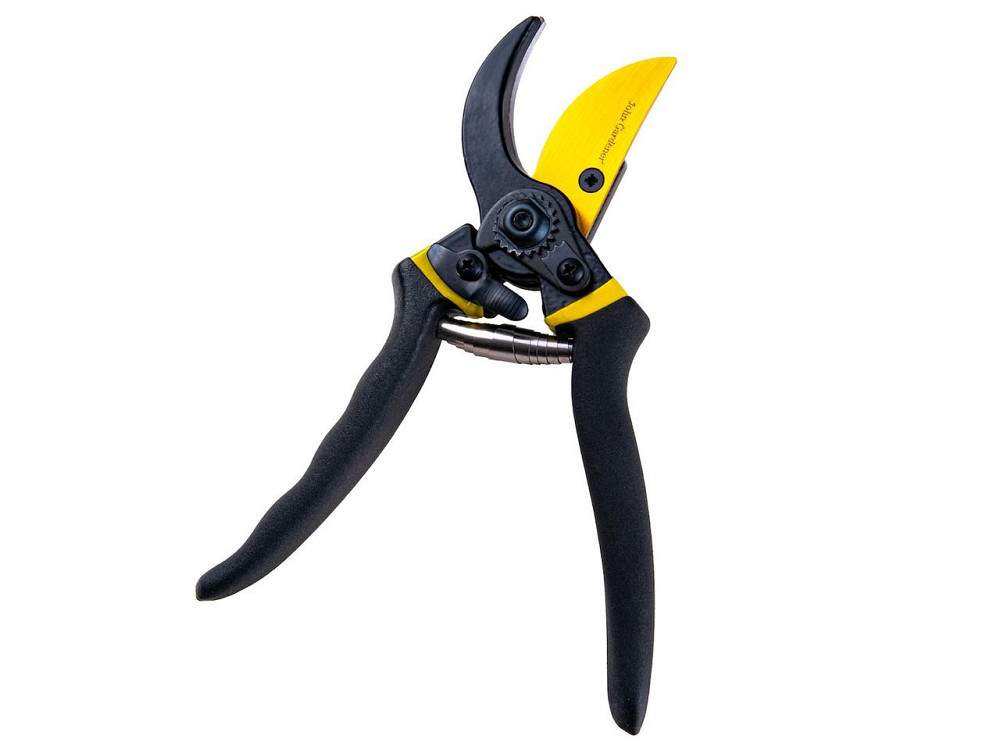 Секатор садовий "John Gardener" profi, для гілок до 20мм, лезо марганцева сталь 65Mn , загальна довжини 210мм Киев - изображение 5