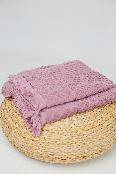 Акция! Банное махровое полотенце Ideal Textile с тороками 70х140 см Узбекистан 550 г/м2 Черновцы - изображение 2