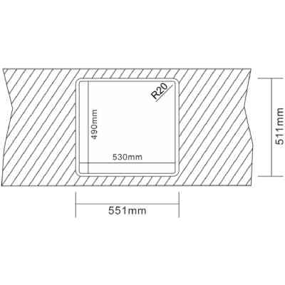 Мийка кухонна Interline ELEGANT Sateen PR Вінниця
