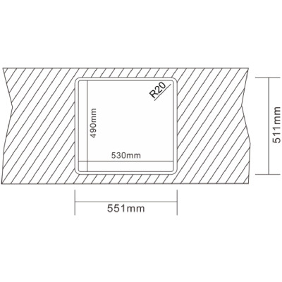 Мийка кухонна Interline ELEGANT Sateen PR Вінниця - фото 5