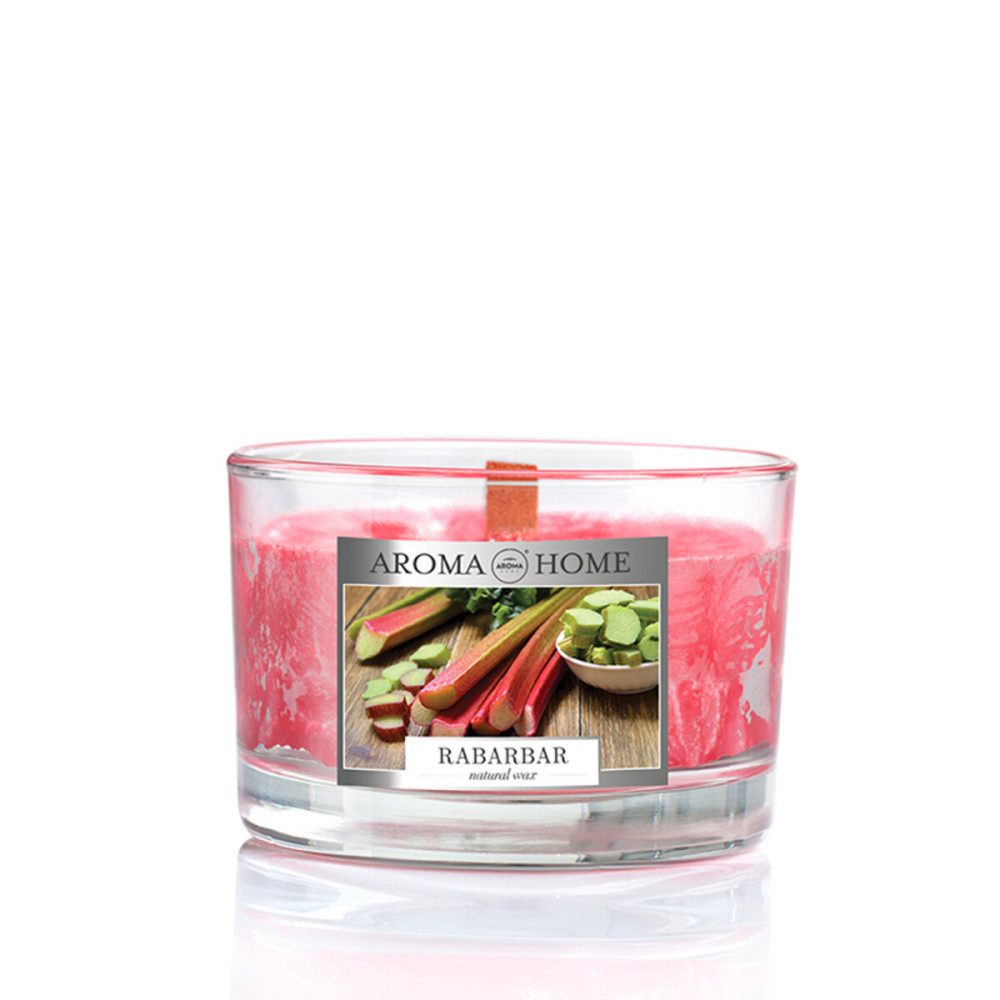 Ароматична свічка Aroma Home Natural Waxes Candle 115g - RHUBARD Київ - фото 1