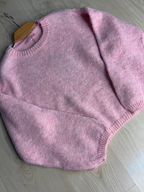 Свитер женский Fancy Matinee 6119 оверсайз меланж, розовый, one size Киев - изображение 19