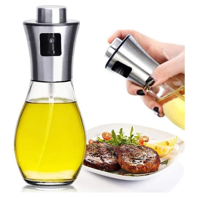 Бутылочка со спреем для пищевых жидкостей Benson Big 200 мл, Дозатор для масла, Дозатор YX-749 для уксуса Киев - изображение 8