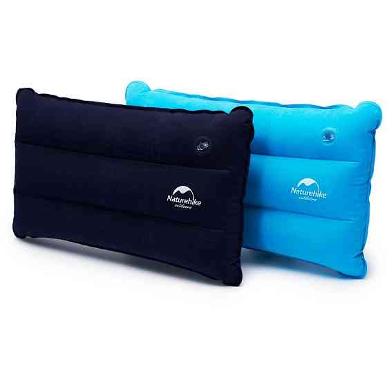 Подушка надувная Naturehike Square Inflatable NH18F018-Z, темно-голубой Киев
