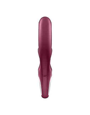 Вибратор-кролик Satisfyer Love Me Red, гибкий, отросток с тройным кончиком Sex Aura Киев