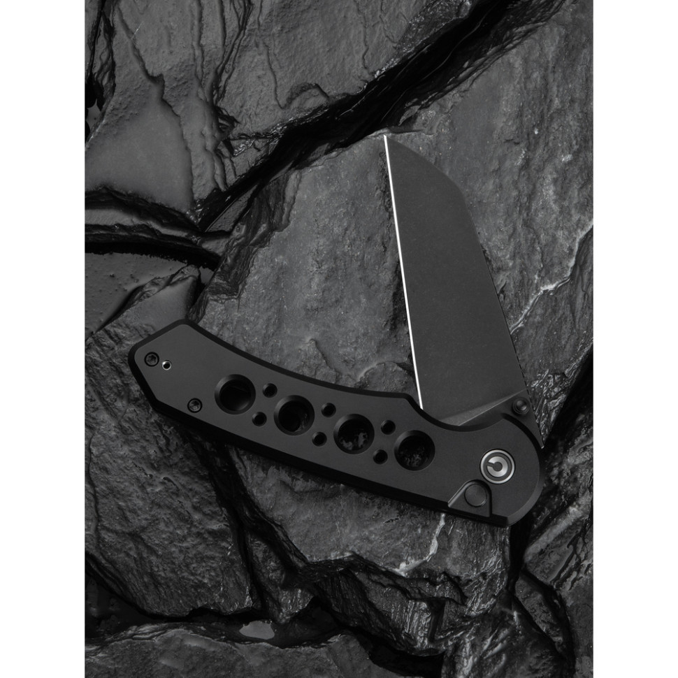 Ніж складаний туристичний Civivi Pragma Prime, (8.9 см) 14C28N / Aluminum чорний Київ - фото 12