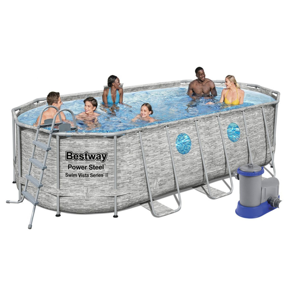 Бассейн каркасный Bestway 56716 (549-274-122 см), 13430 л Винница - изображение 1