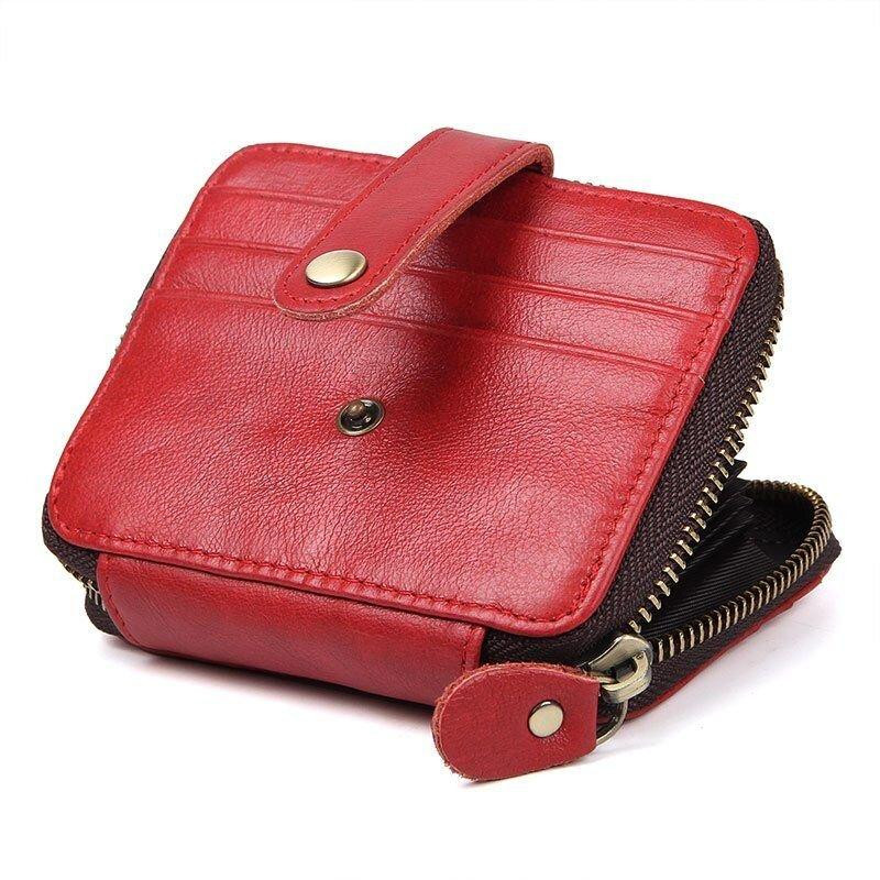 Візитниця шкіряна Червона (Vintage) Київ - фото 10