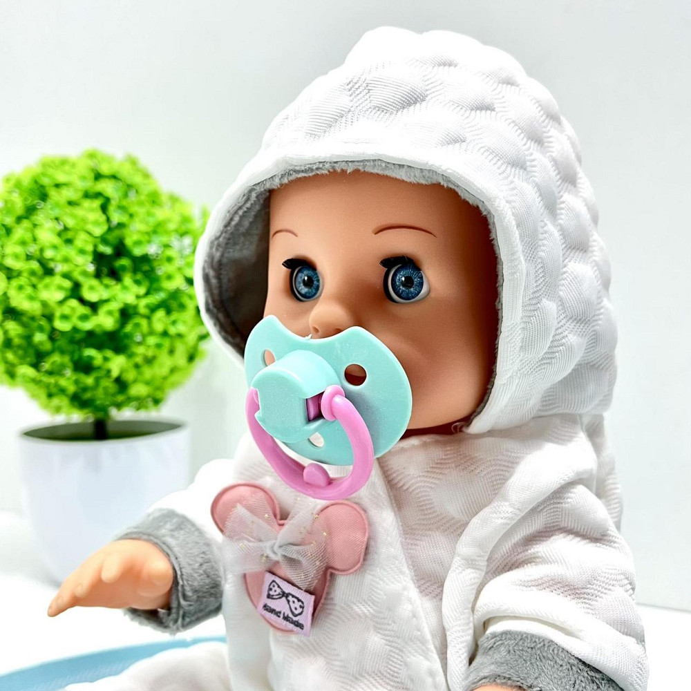 Пупс функціональний Чудо Малюк п'є з пляшечки ходить до туалету 30см (YL2430L-W-DM-UA) Чернігів - фото 3