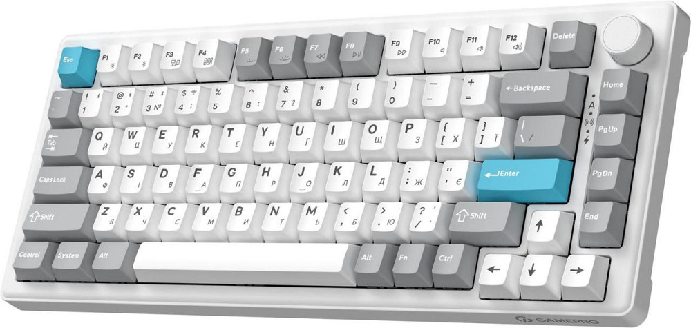 Клавіатура бездротова GamePro Asgard Yord Keychron Super Red Switch White (MK266WH) ( 10086 ) Харьков - изображение 16