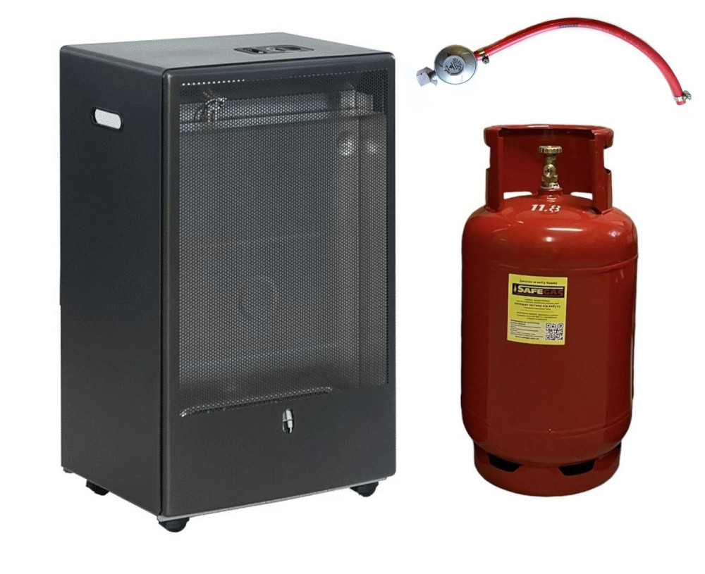 Обогреватель газовый BLUE BELLE/ TO   Италия и баллон  27 л металлический Киев - изображение 1
