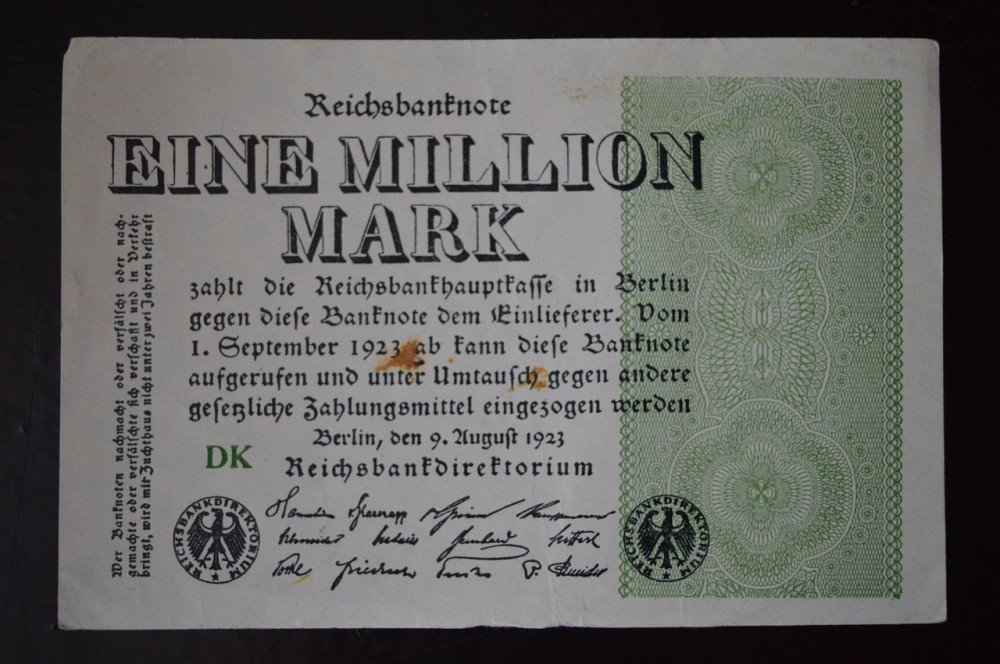 Германия 1000000 марок (1 миллион) 1923 г (Г-1) 4 Полтава - изображение 1