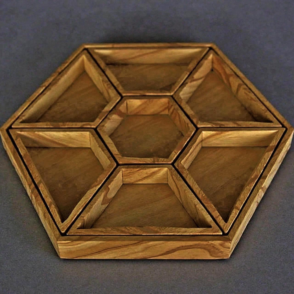 Менажница деревянная 