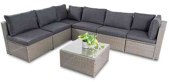 Комплект садових меблів Di Volio Torino Сірий/Графітовий Киев