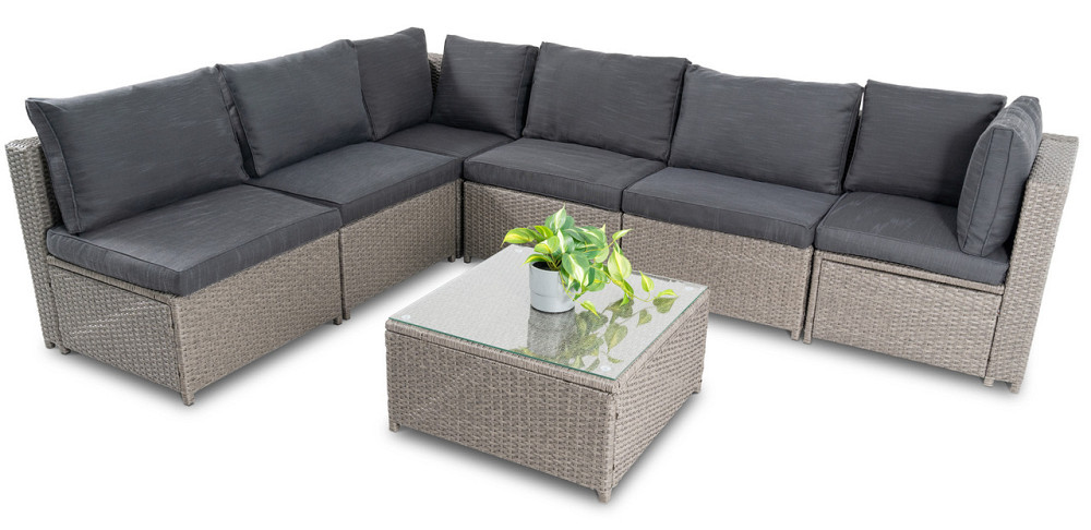 Комплект садових меблів Di Volio Torino Сірий/Графітовий Киев - изображение 1