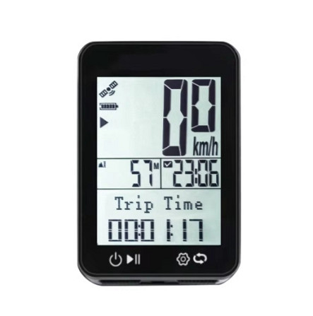 Велокомп'ютер GPS BKV-310 IPX7 LCD-2.4" підсвітка екрана (16 функцій) Вінниця - фото 1