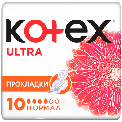 Гигиенические прокладки Kotex Ultra Normal 10 шт. (5029053542621) Винница - изображение 1