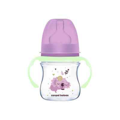 Бутылочка для кормления Canpol babies Easystart Sleepy Koala 120 мл розовая (35/236_pin) Винница