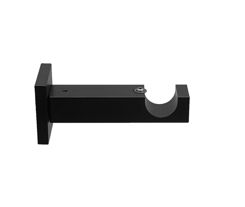 Карниз Orvit Арабеска металевий однорядний техно гладка труба кільце металеве Чорний Оксамит 25 мм 200 см Львов - изображение 3