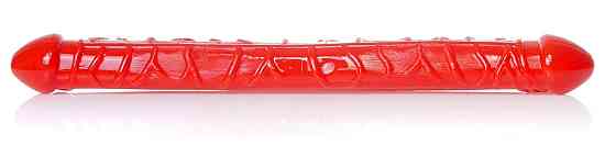Двойной фаллоимитатор Boss Series: Flexible Double Dong Red, BS6700090 Sex Aura Киев
